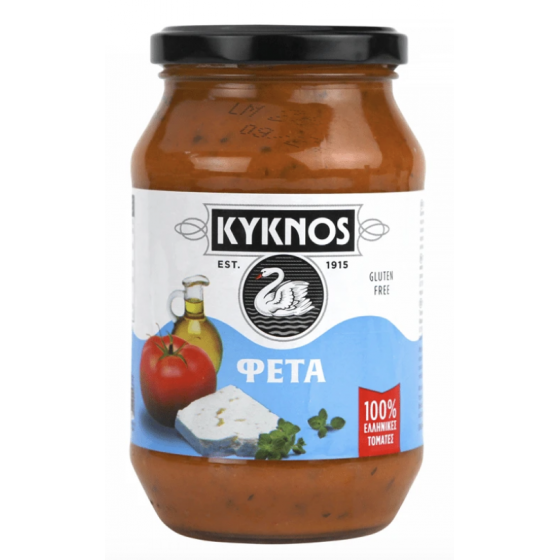 Griekse tomatensaus met feta - Kyknos - 350 gr