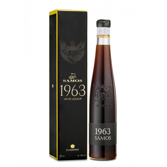 Vin de liqueur "Samos 1963" 15° - Coopérative de Samos - 0,375 L