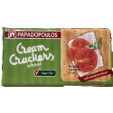 Cream crackers au blé sans sucre - Papadopoulou - 165 gr