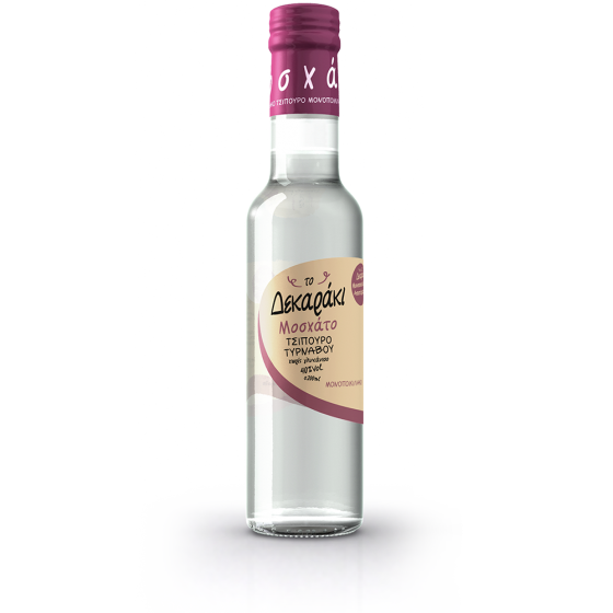 Tsipouro Dekaraki "Muscat" 40° - Vasdavanos - 0,20 L